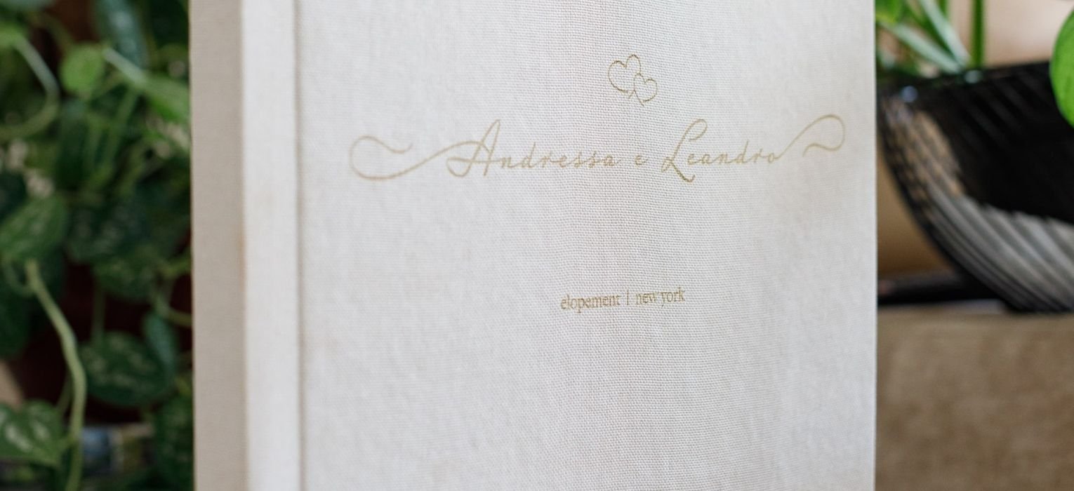 Álbum Capa em Linho