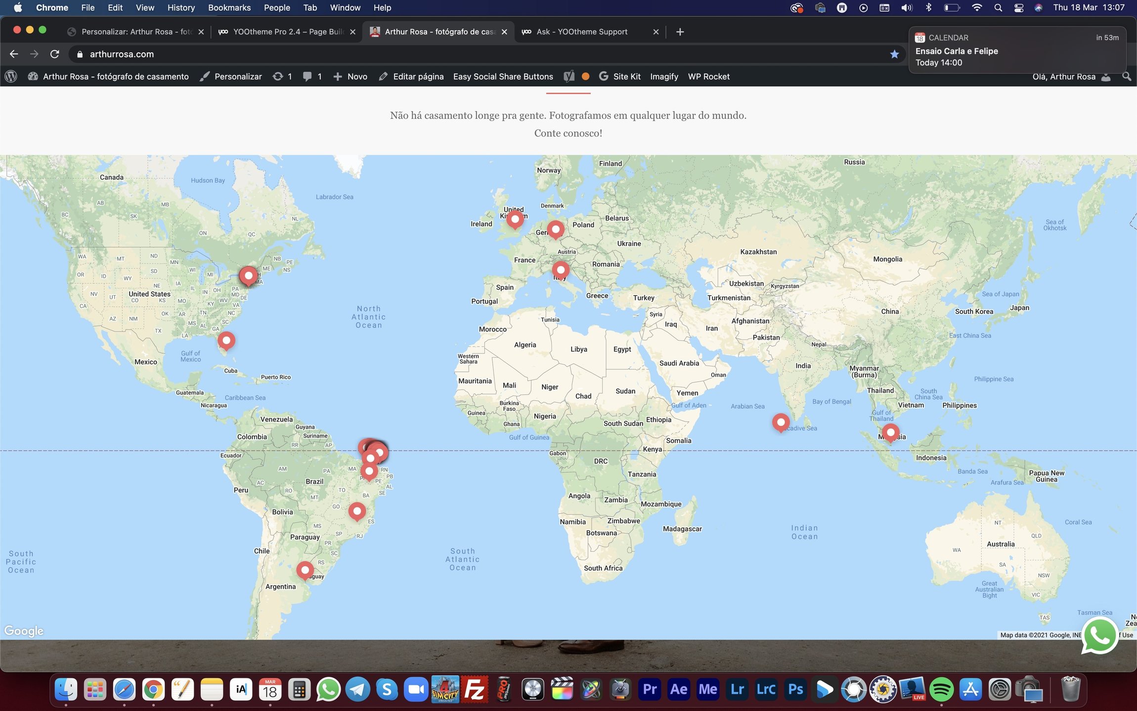 How To Choose A Default Position Of The Map Yootheme Support
