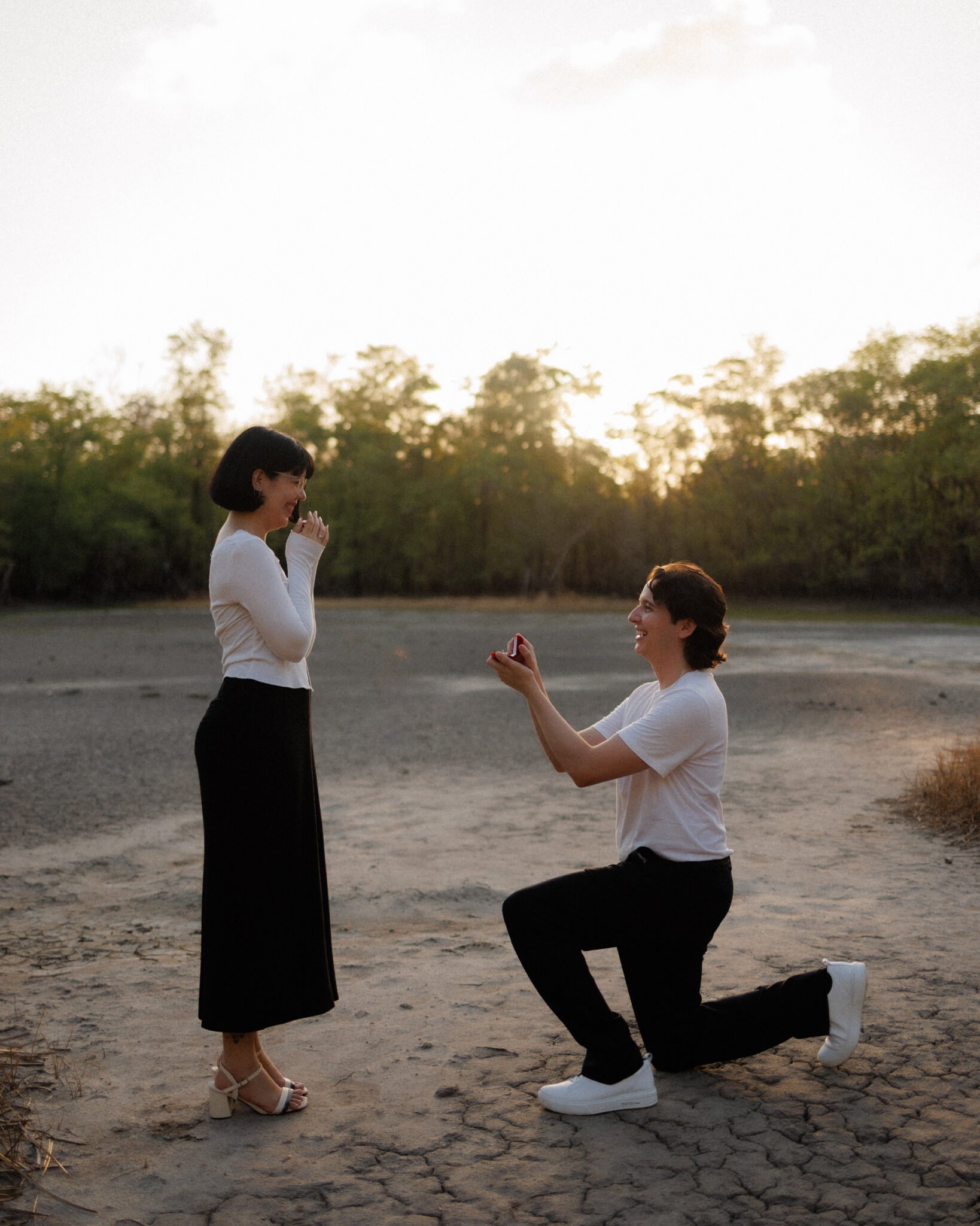Ensaio pré-wedding finalizado com pedido de casamento no Parque do Cocó, Fortaleza - Arthur Rosa Fotógrafo